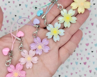 Sakura flower ~ handmade OOAK Resin Charm ~ Very Cute Accessory