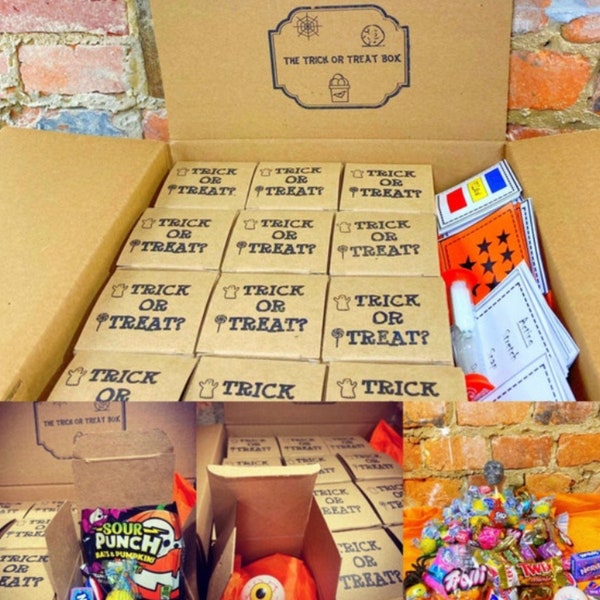 The Trick or Treat Box: A Family Game | Halloween Gift | Safe Halloween Option