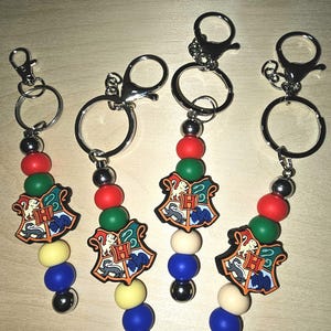Wizard School keychains