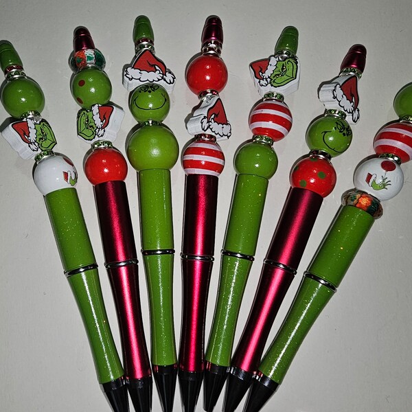 Grinch Beads - Etsy