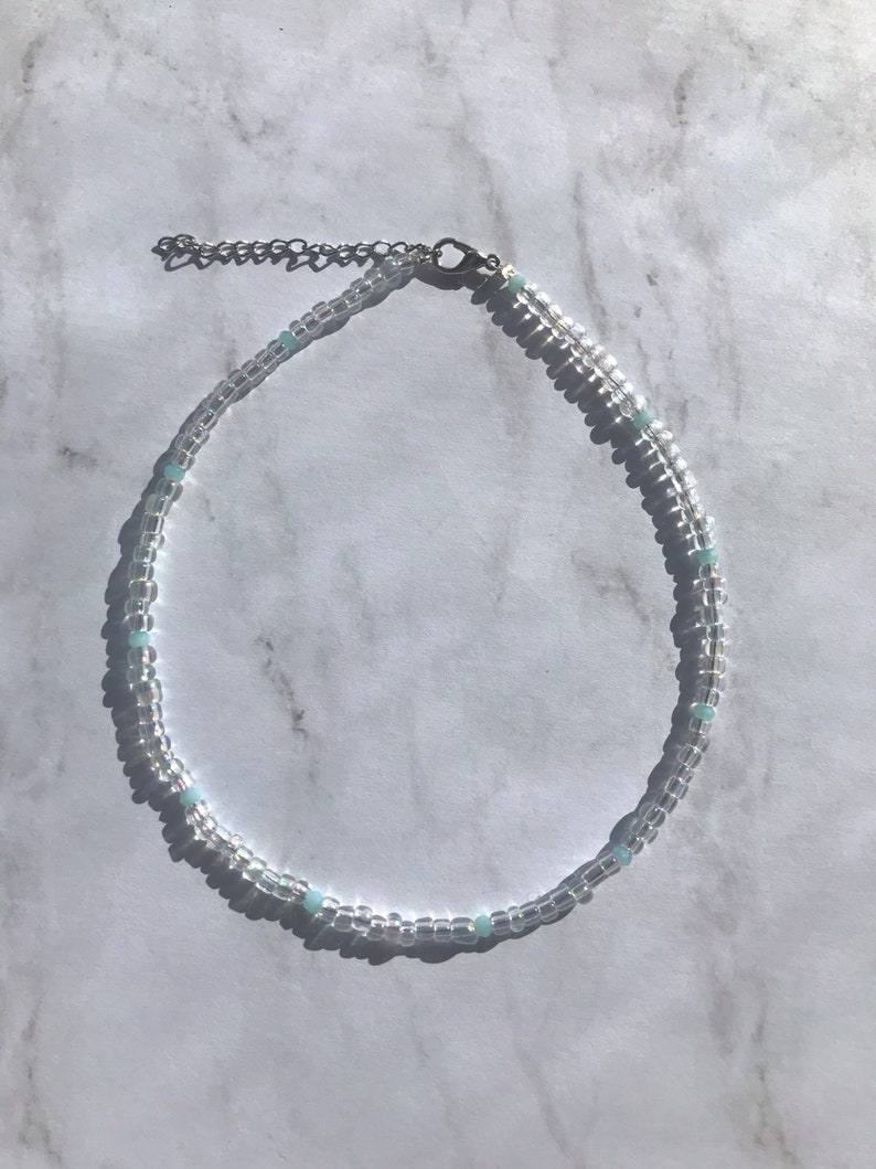 Hint of Sea Chocker Necklace