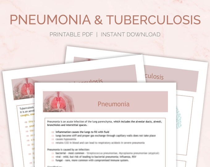 Respiratory System Nursing Notes | Student Study Guides | Auscultating ...