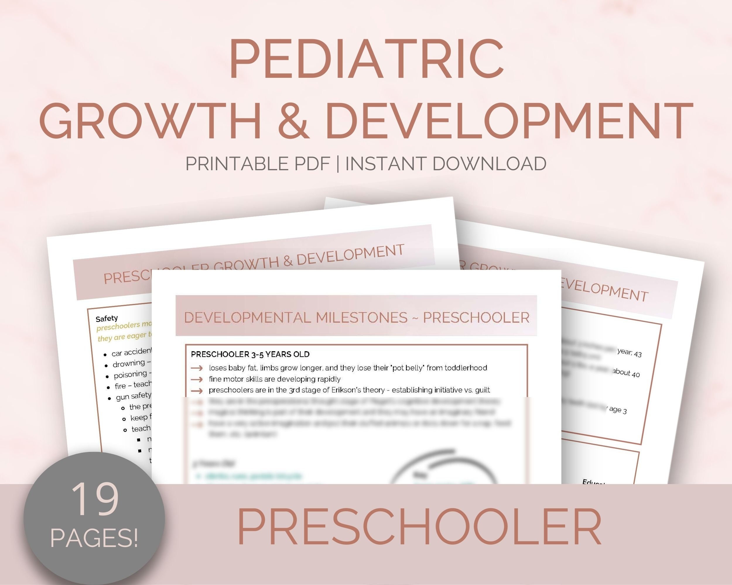 Pediatric Growth & Development Study Guide: Milestones, Motor Skills ...