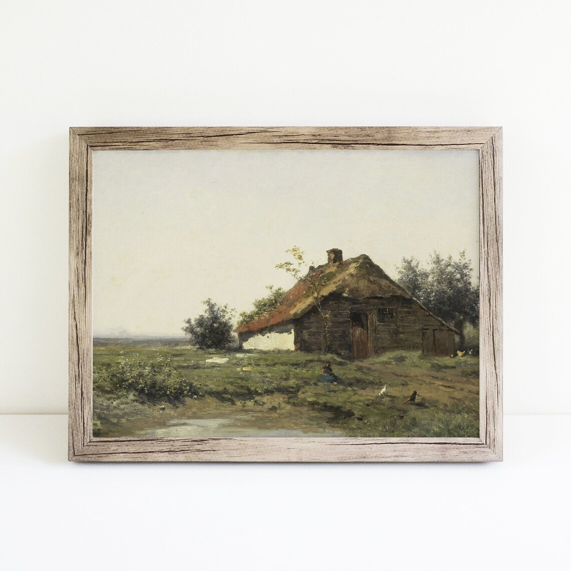 Farmhouse Wall Decor Vintage Wall Art Printable Landscape Etsy