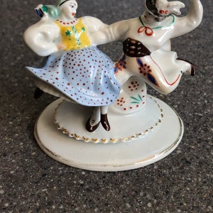 Poland CMIELOW Porcelain Dancers c. 1940’s