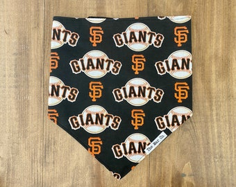 San Francisco Giants Dog Bandana, Tie On Pet Scarf