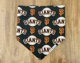 San Francisco Giants Dog Bandana  // Tie On // Pet Accessories // Scarf for Dogs // Small // Medium // Large // Pasadena, CA, USA