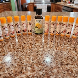 Lemon Homemade natural chapstick/ Lip Balm/Chapstick/Homemade lip blam/diy lip balm/ smooth lip balm