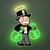 Enseigne LED Néon Monopoly Cash - Impression UV - Décoration Murale Chambre - Cadeau Anniversaire
