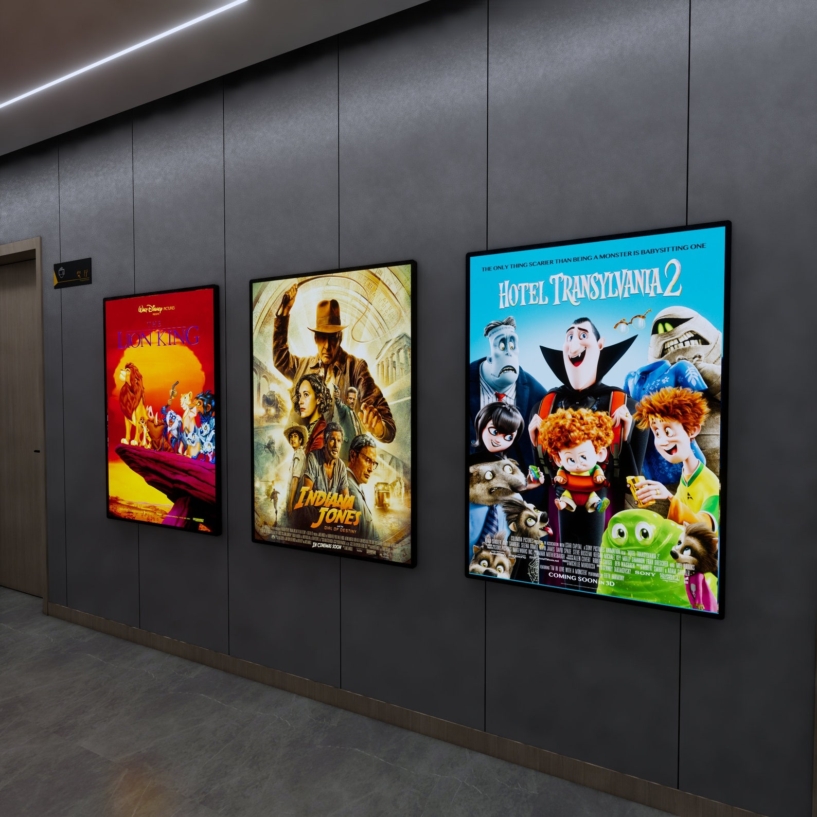 Led Poster Frame Light Box,custom Ultra-thin LED Light,custom Movie ...