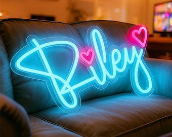 Custom Neon Name Sign ,Personalized LED Name Light for Kids Teens , Girls Aesthetic Bedroom Light, Christmas & Birthday Gift