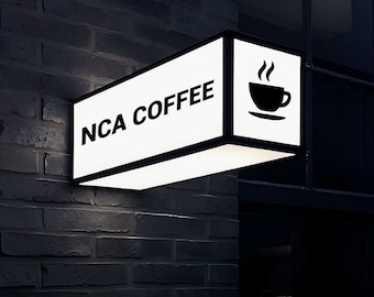 Custom Business Light Box Signboard,Custom LED Acrylic light box,Outdoor Wall Hanging Light Box,Custom Outdoor Storefront Signage