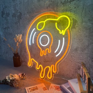 Music neon  wall decor, Music led sign, Customized neon sign, Handmade vintage neon sign, Music Bar decor, Neon sign wall decor