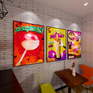 Luce LED ultra sottile personalizzata, cartellone pubblicitario con scatola luminosa per menu, pannello per menu con scatola luminosa, cartello con scatola luminosa a LED personalizzato per bar, ristoranti, insegne di negozi