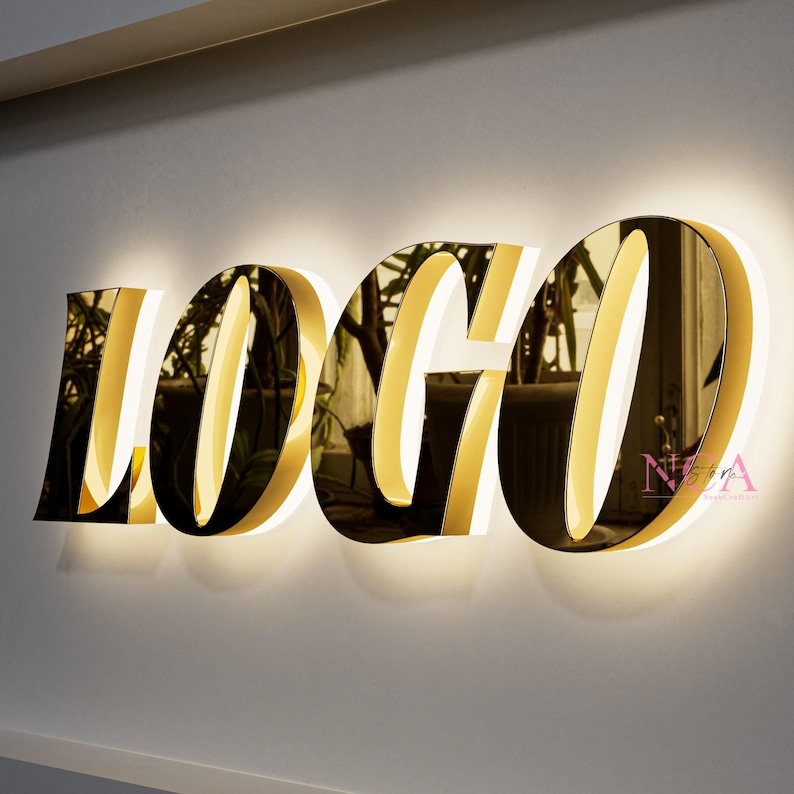 LED Backlit Sign | Custom Illuminated Sign | Personalized Logo Sign ...