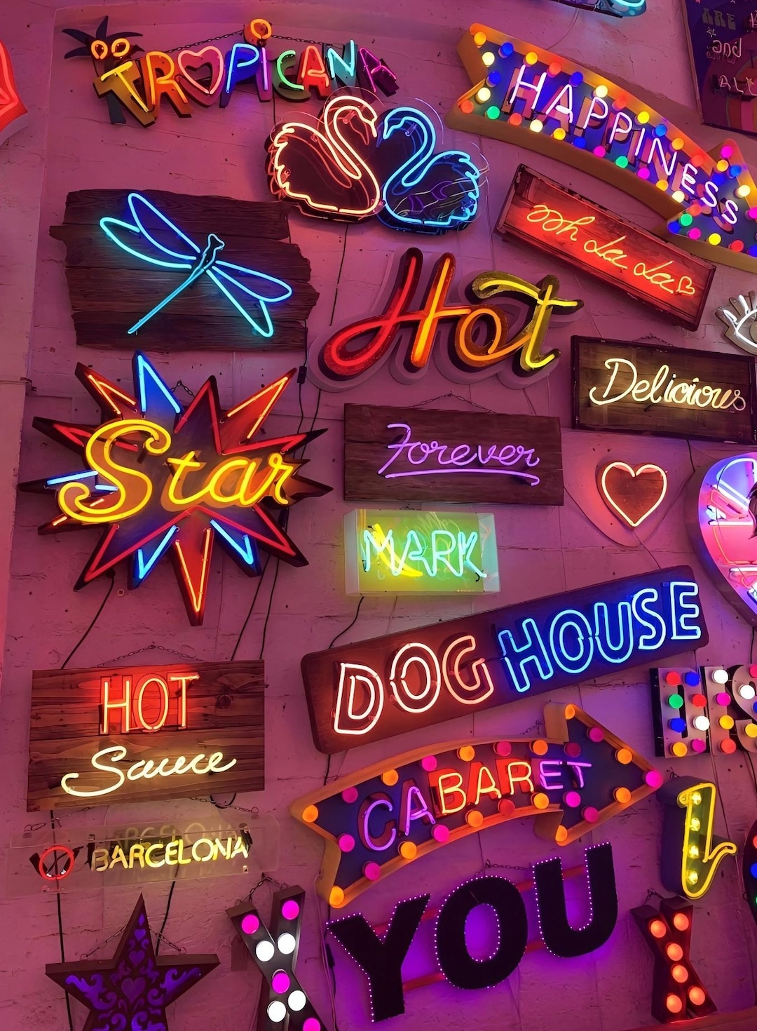 Custom Neon Business Brand LOGO Neon Sign, Custom LOGO Neon Sign,custom ...