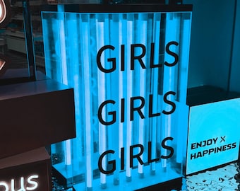 Custom Outdoor Lighted Box Sign,Business Acrylic Light Box,Rectangle Street Signage,Led Light Box for salon spa decor,Advertising Sign