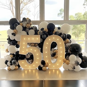 Letras para marquesina de boda / Letras iluminadas / Luces para marquesina de cumpleaños / Decoración para bodas y eventos / Letrero para marquesina / Regalo de boda personalizado