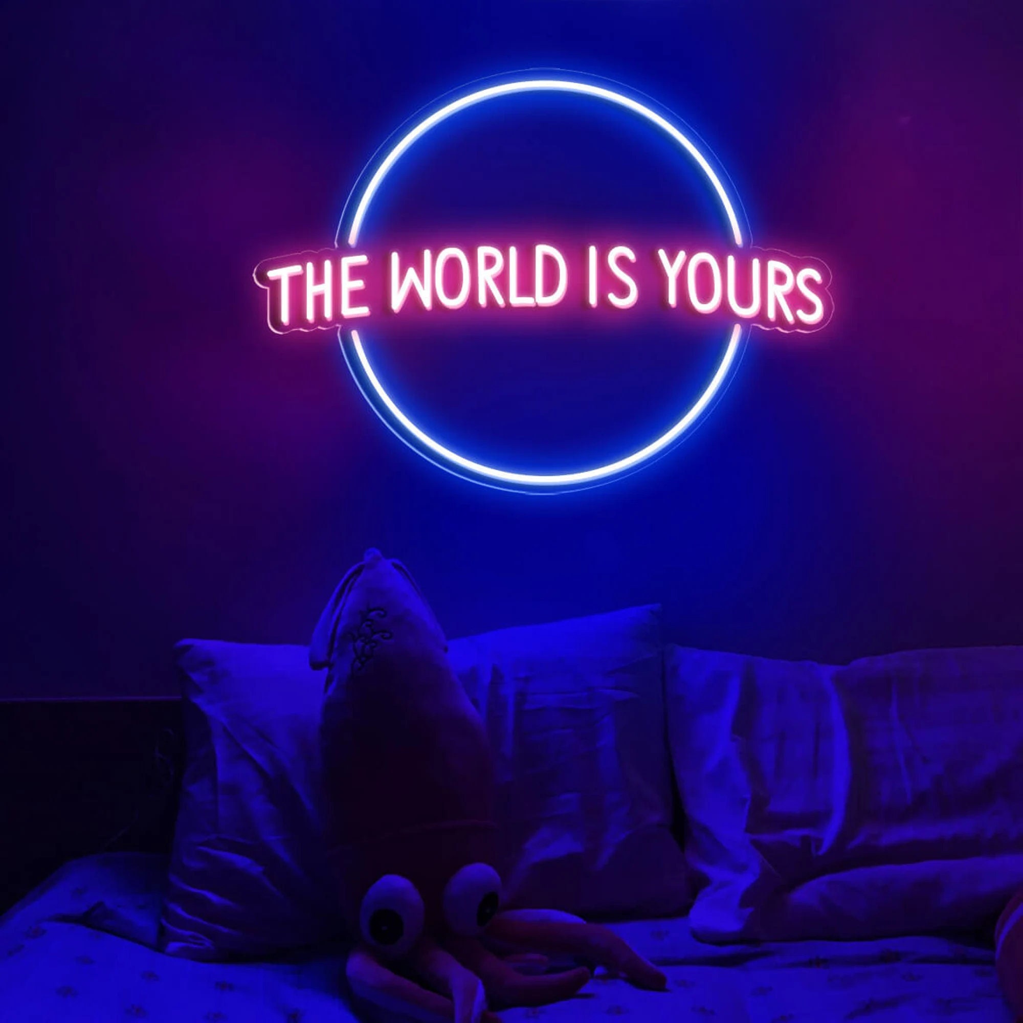Insegna al Neon a LED Insegne Luminose a LED Personalizzate Grande LED in Acrilico Illumina l'insegna al Neon per la Camera da Letto per la Decorazione della Parete Matrimonio Bar Festa All'aperto