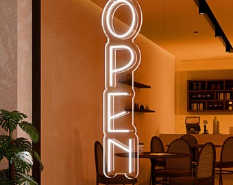 Open Neon Sign, Welcome Sign for Shop Decor, Open Sign For Business Sign