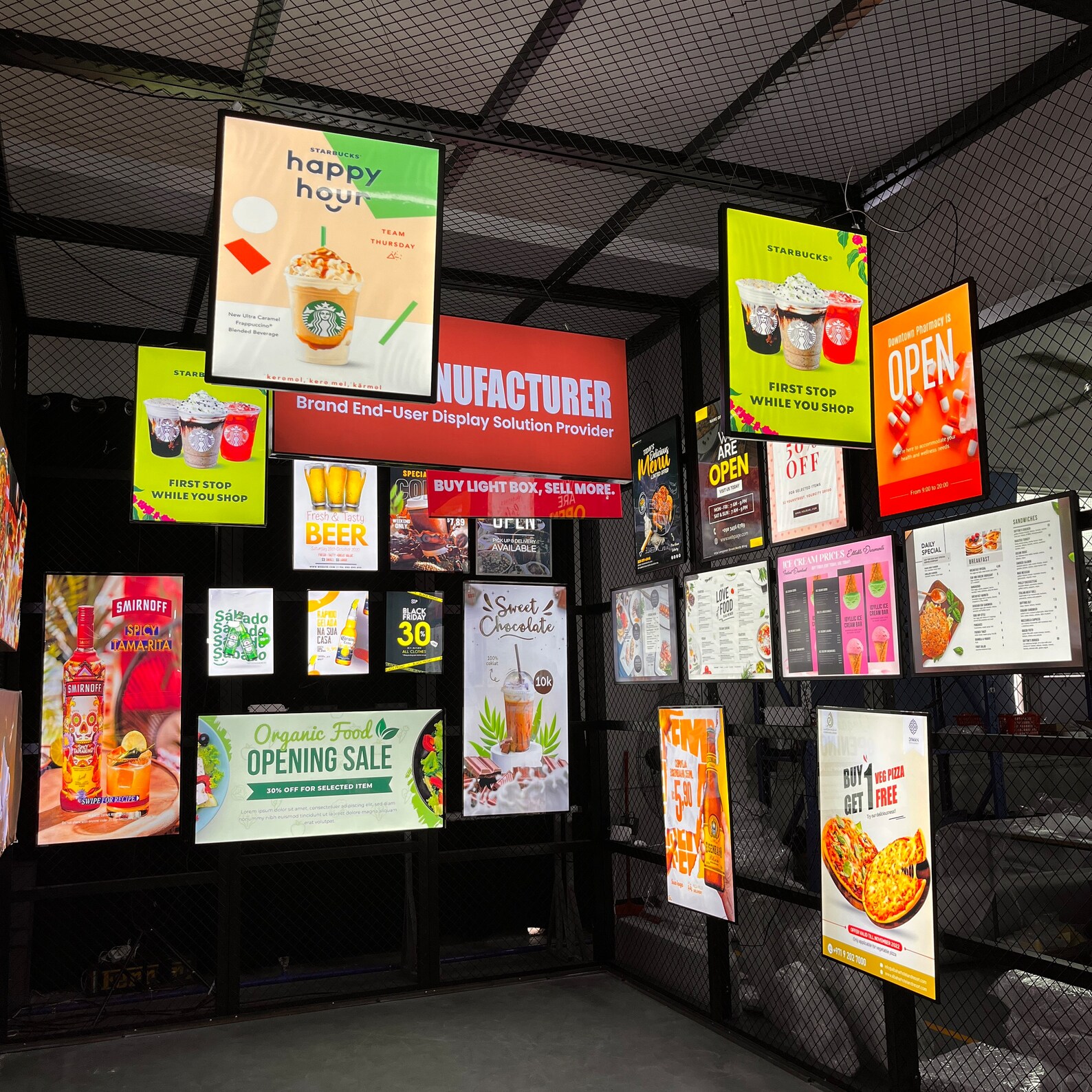 Custom Led Menu Light Box,light Menu Box,ultra-thin LED Light Box,movie ...