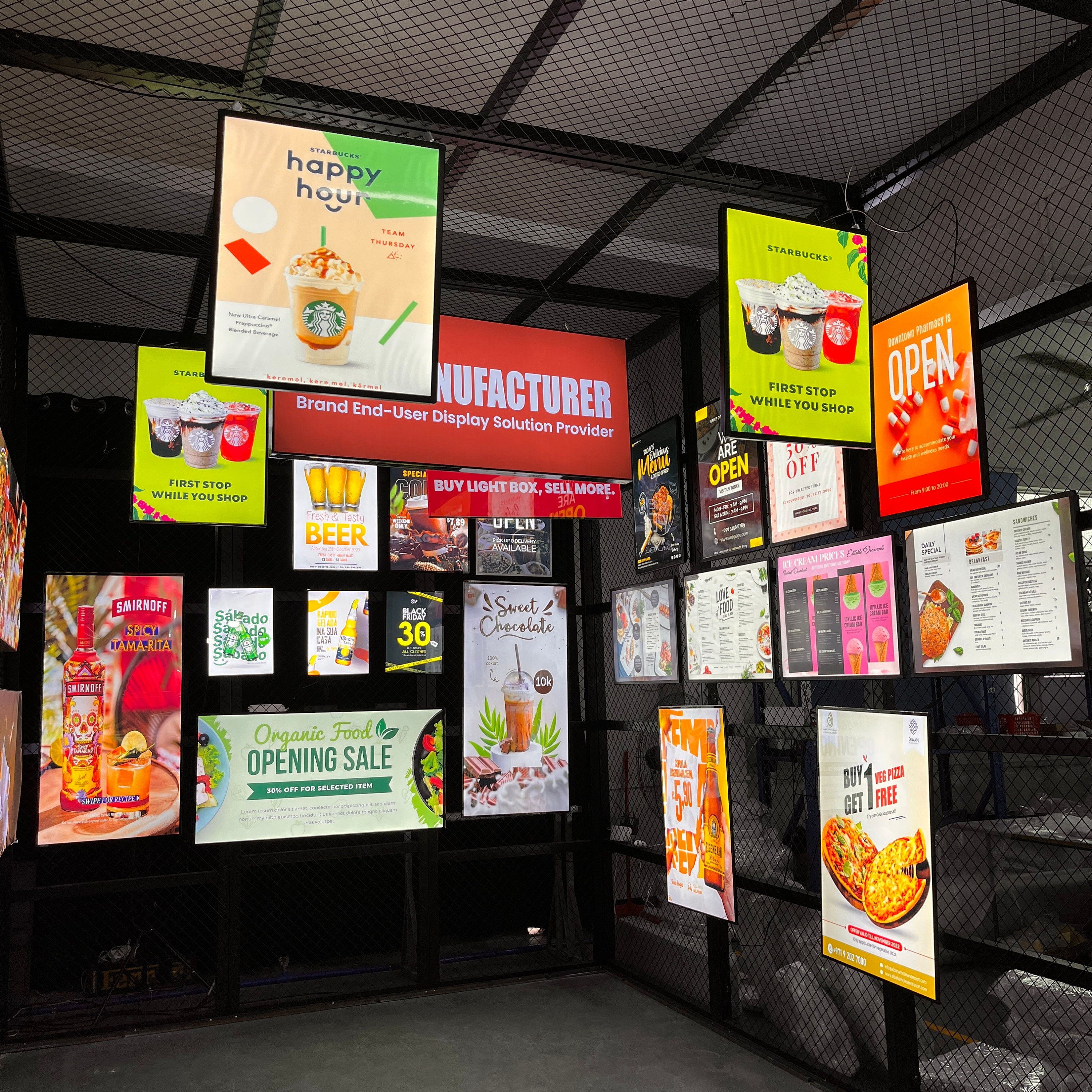 Custom Led Menu Light Box,light Menu Box,ultra-thin LED Light Box,movie ...