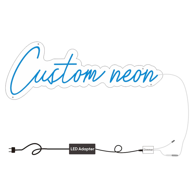 Treat Yourself Neon Sign Custom Led Art Neon Light Sign Etsy