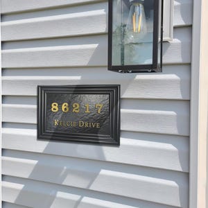 Custom Clean Modern House Numbers,Outside Address Sign,Address Plaque, House Sign,Mailbox Number,Stainless steel number,Custom Realtor Gift