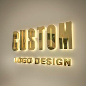 Insegna LOGO aziendale, insegna logo personalizzato, insegna salone di bellezza, insegna lettera 3D, insegna retroilluminata 3D, insegna retroilluminata personalizzata, insegna logo da parete, logo 3D, insegna personalizzata