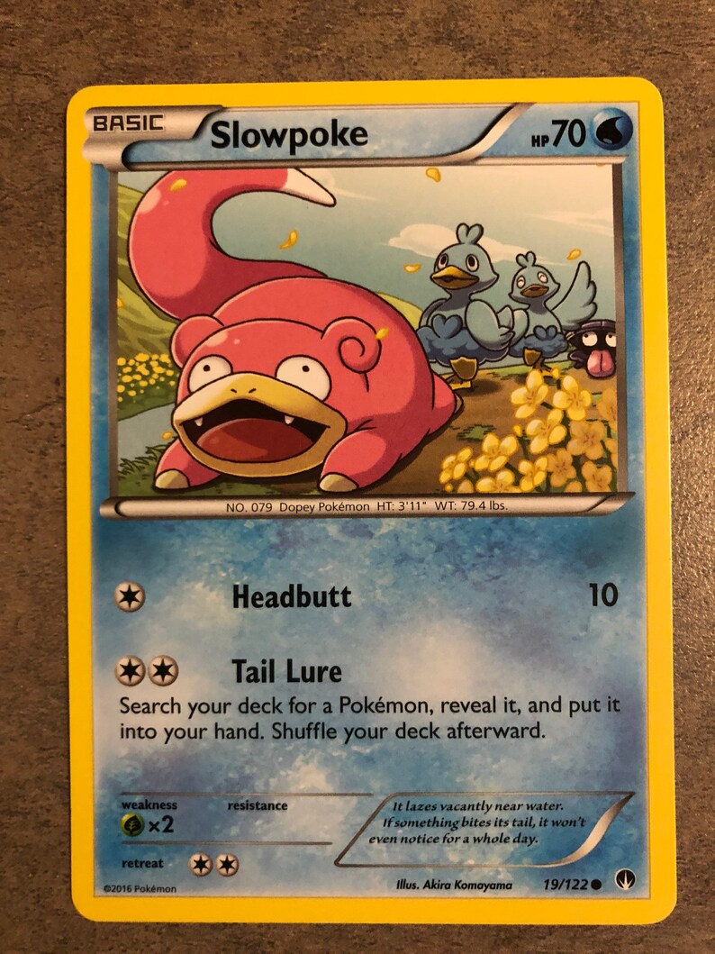 Cartas Pokémon- 5 cartas tipo agua imagen 3
