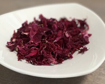 Pétalos de peonía secos