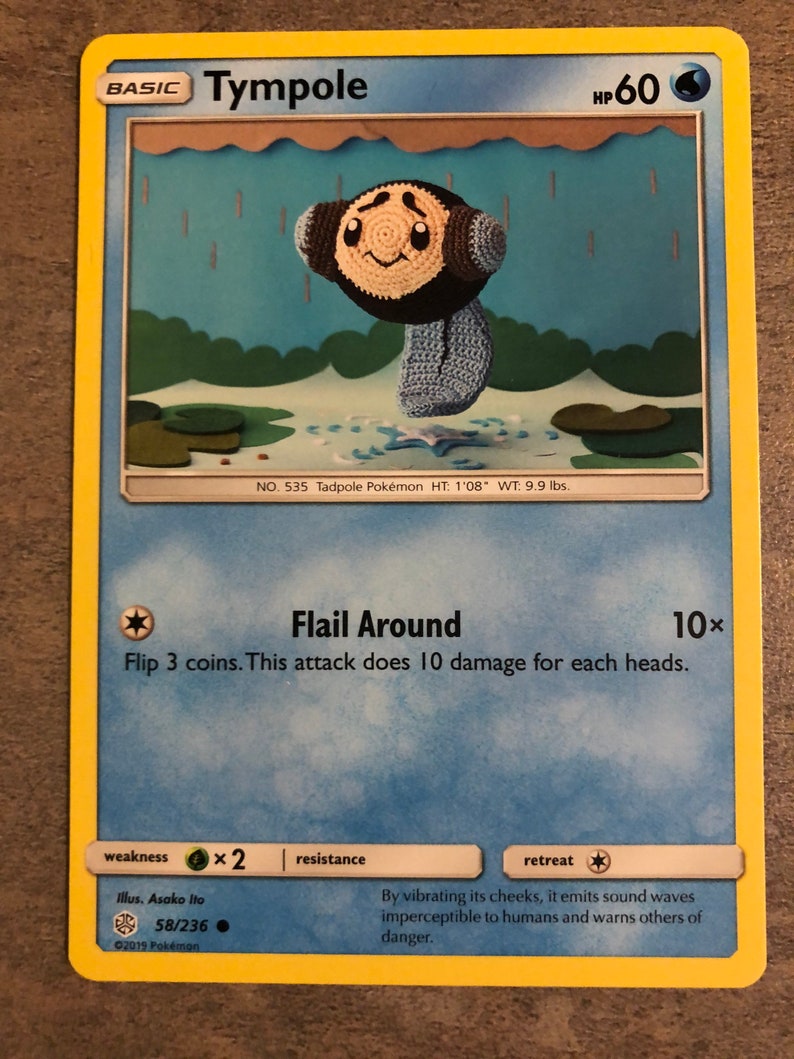 Cartas Pokémon- 5 cartas tipo agua imagen 6