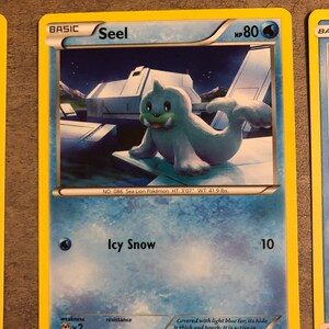 Cartas Pokémon- 5 cartas tipo agua imagen 5