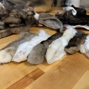 Rabbit Feet Chews -10pcs