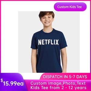 Custom Kids Tee- boys & girls - Personalized Kids T Shirt,Tee Shirt, Custom Child T Shirt, Printed kids TShirt, Custom TShirt, Photo TShirt