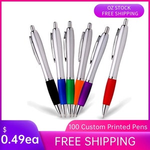 Personalised Customised Full Colour Printed Plastic Pens Business Promotion Corporate Gift Wedding Logo Cheap Giveaway Products