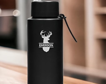 Personalised Drink Bottle | Engraved Drink Bottle | Custom Name Bottle | Bridesmaids Gift | Christmas Gift | Bridesmaid Bottle with Name