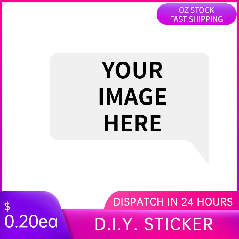 Fully Customised Shaped Logo Vinyl Stickers, Various Sizes, Sticker ...