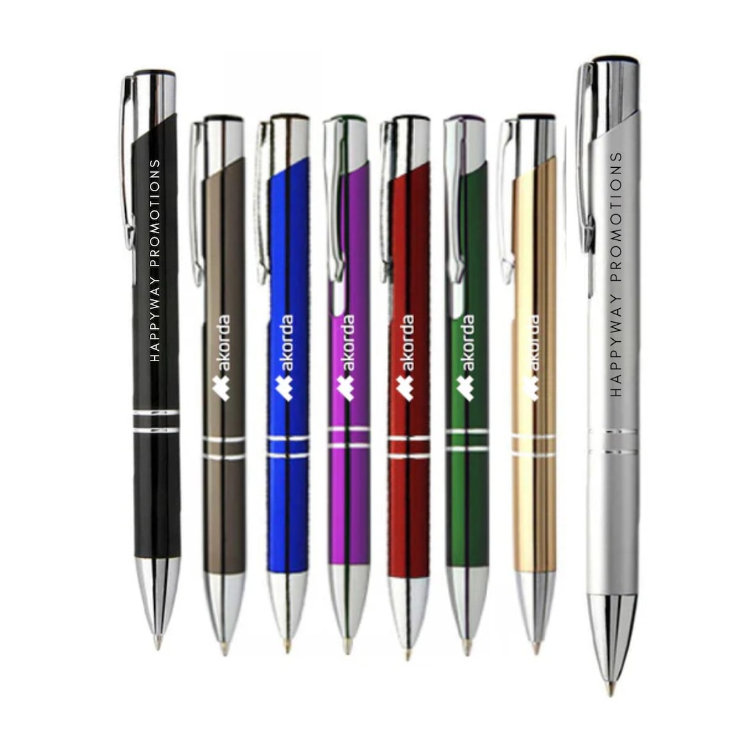 Bulk Personalised Engraved Madison Pens, Custom Engraved Pens, Custom ...
