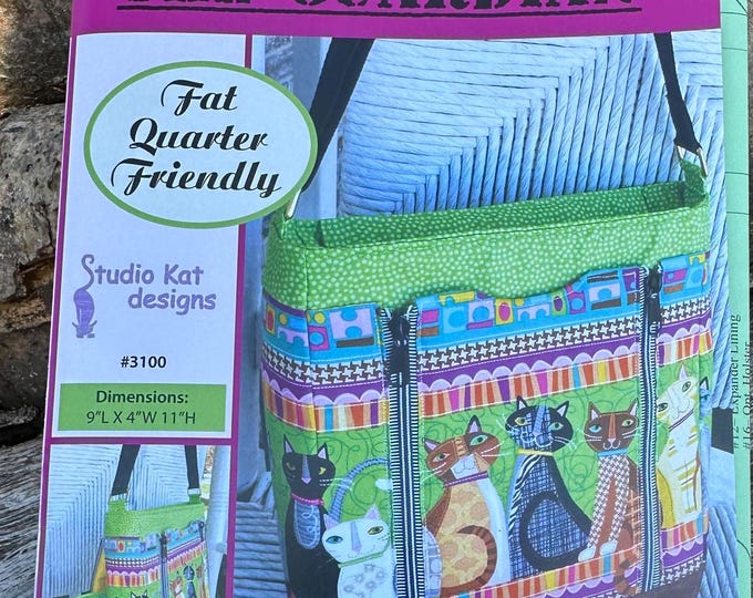 The Guardian a Fat Quarter Bag Pattern - by Studio Kat Designs SKD3100 ...
