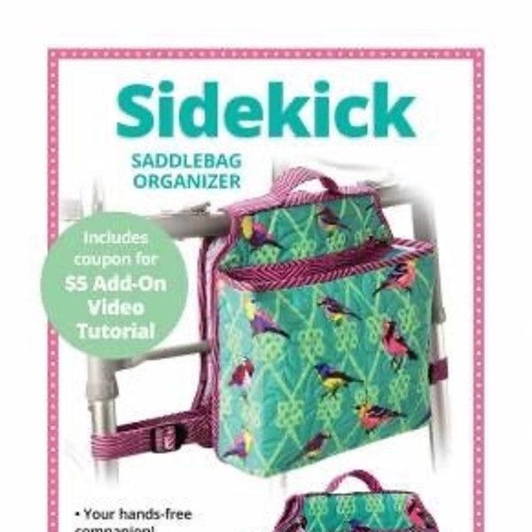 Sidekick Saddlebag Organizer By Anni Pattern PBA300