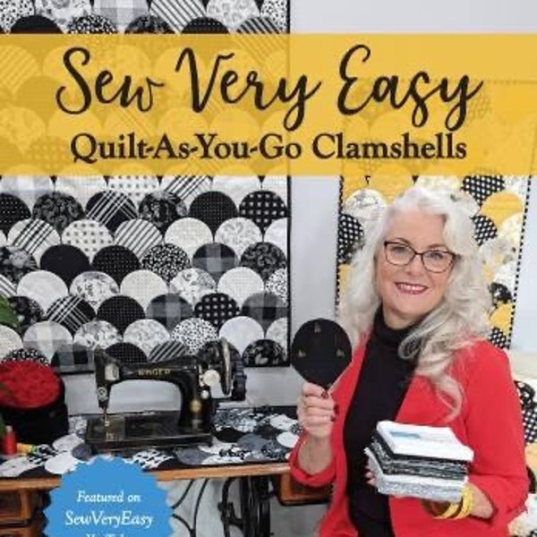 Sew Very Easy Quilt-As-You-Go Clamshells # 11574