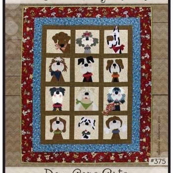 Dog Gone Cute Pattern by The Whole Country Caboodle