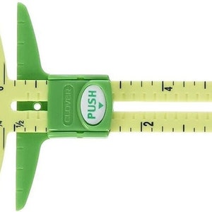 5-in-1 Sewing Sliding Gauge Measuring Ruler Tool