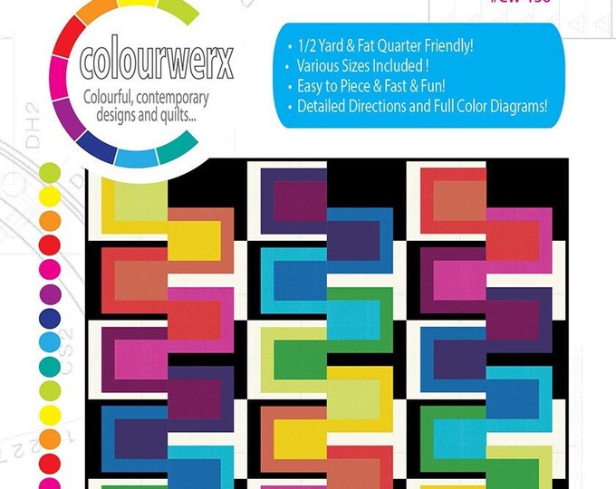 Colourwerx Modbox Quilt Pattern - Etsy