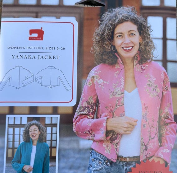 Yanaka Jacket- Sewing Pattern - By Liesl + Co- LC039YK