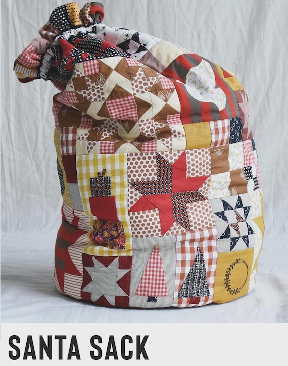 Santa Sack - Quilting Pattern - By Jen Kingwell