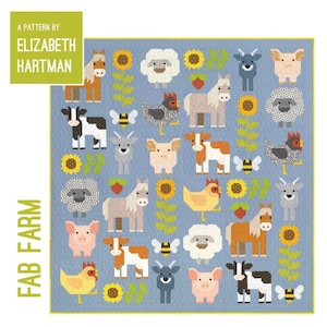 Fab Farm Quilt Pattern  - Elizabeth Hartman