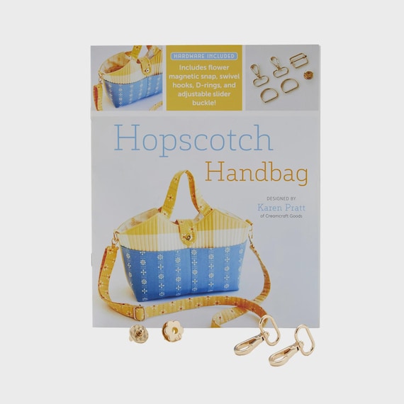 Hopscotch Handbag - Pattern Kit- Hardwear Included -From Zakka Workshop