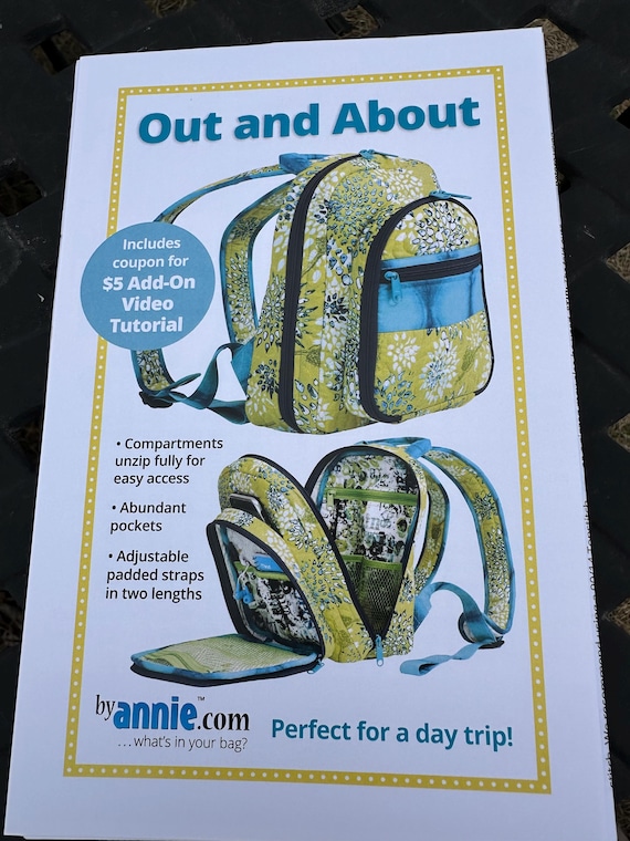Out and About- Backpack Pattern - By AnniePBA282